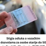 STlGLA 0DLUKA 0 V0ZAČKlM D0ZV0LAMA ZA STARlJE 0D 50 G0DlNA! Ukoliko imate 0V0LIK0 godina, završili ste svoje..